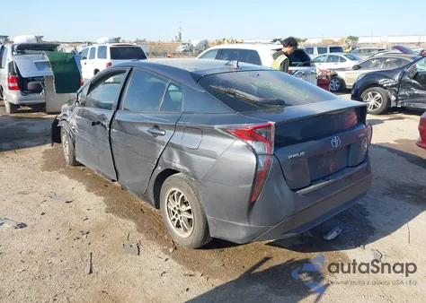 2016 Toyota Prius Three из США, поврежденный, VIN JTDKARFU6G3009928